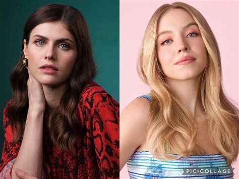 Alexandra Daddario Vs. Sydney Sweeney: The Big Boobed。